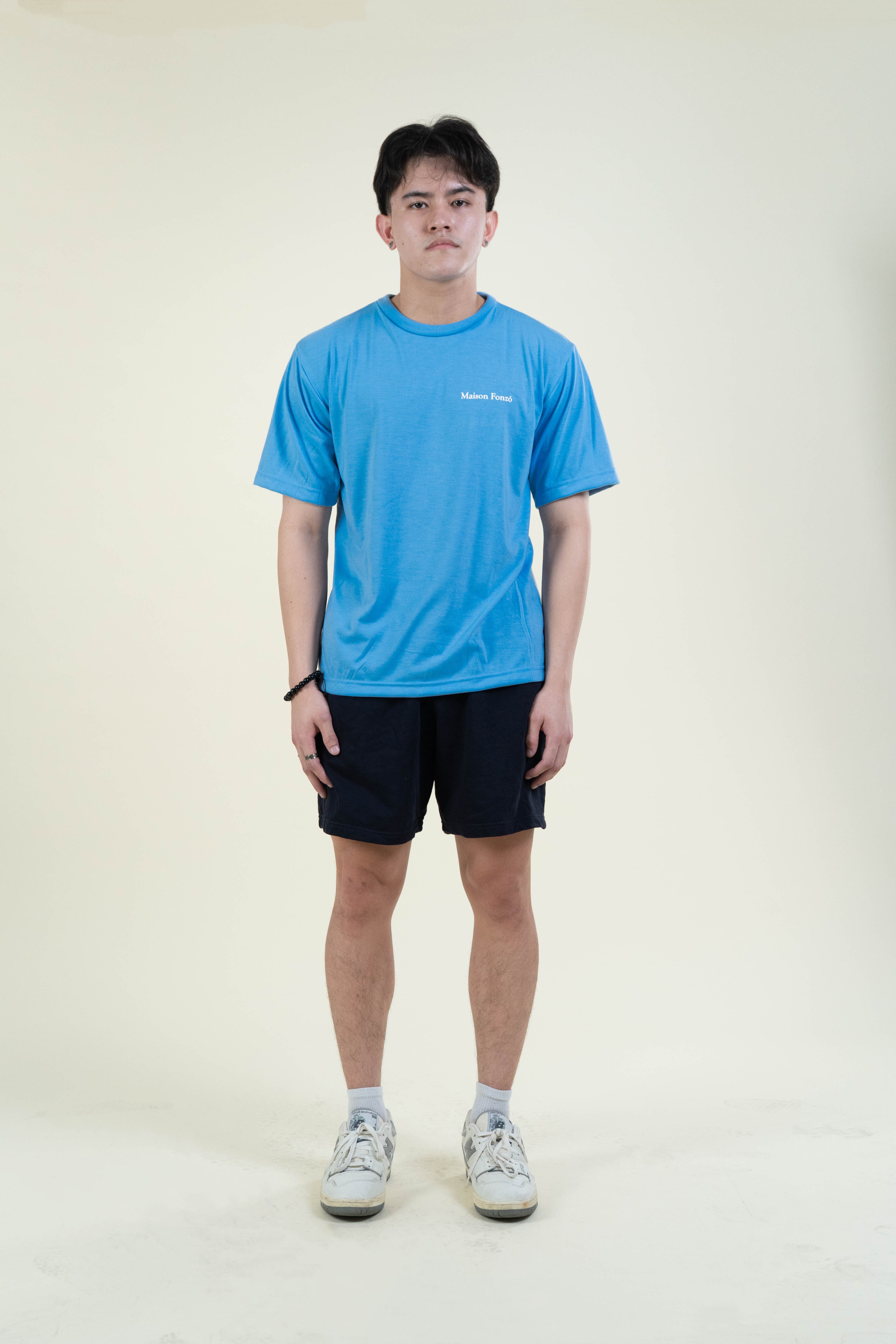 Classic Tee in Powder Blue