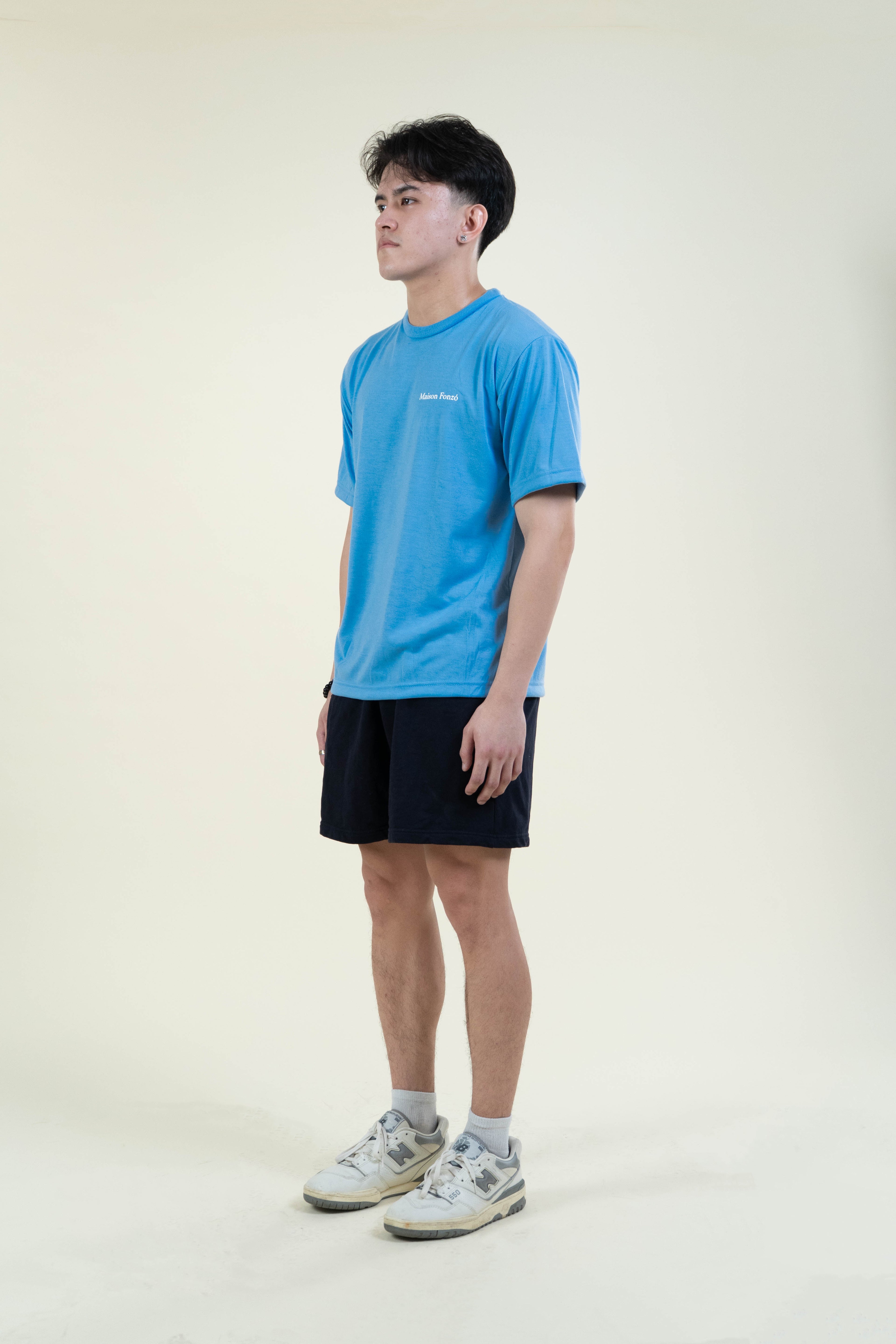 Classic Tee in Powder Blue