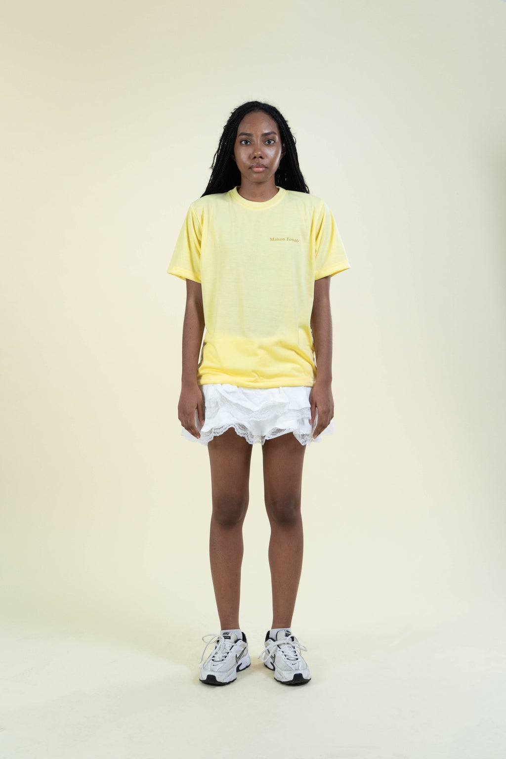 Classic Tee in Sunny Yellow