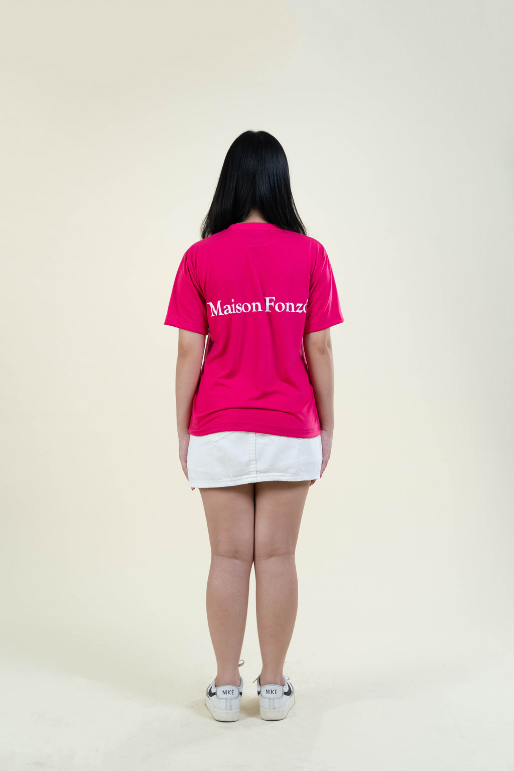 Classic Tee in Fuchsia Pink