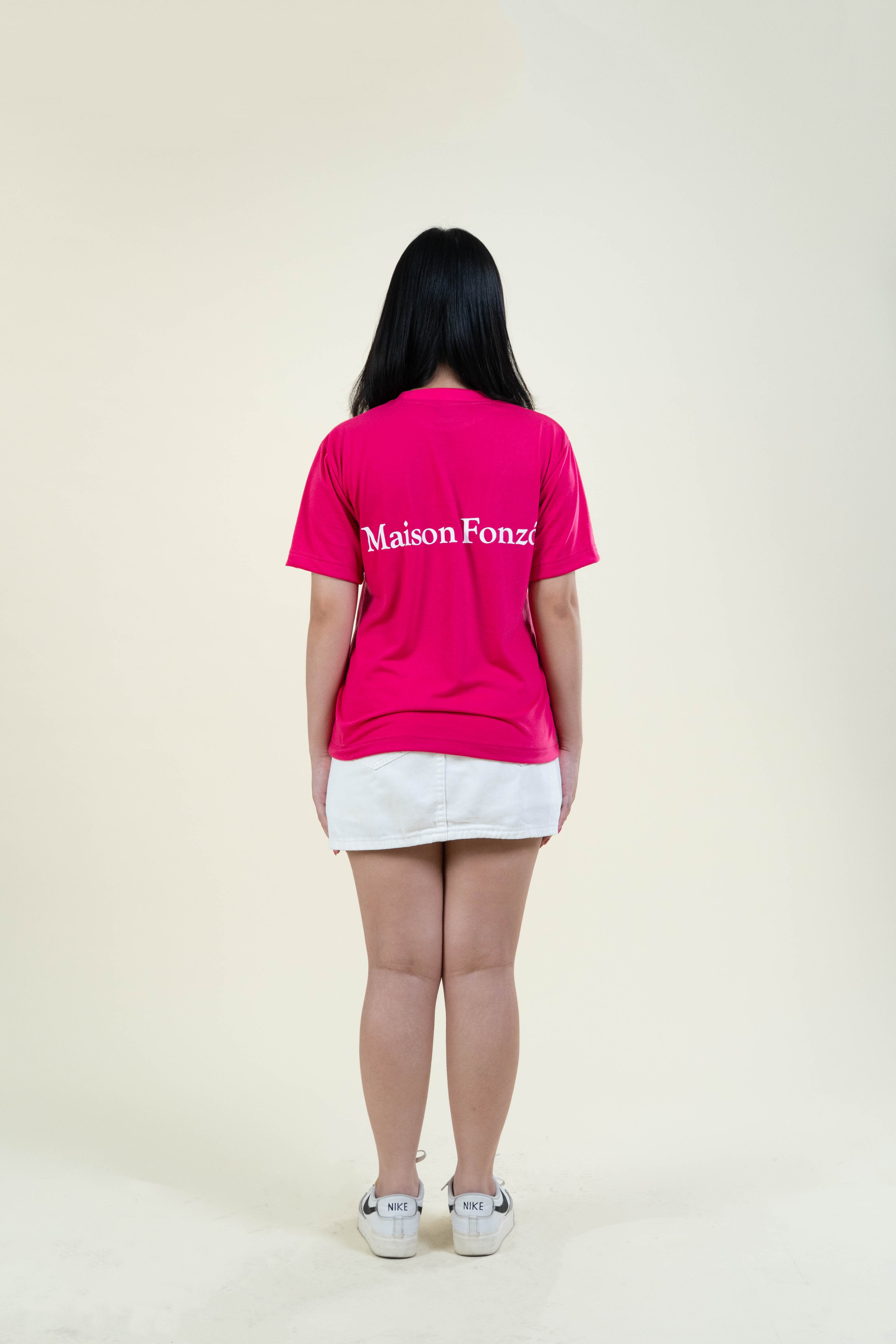Classic Tee in Fuchsia Pink