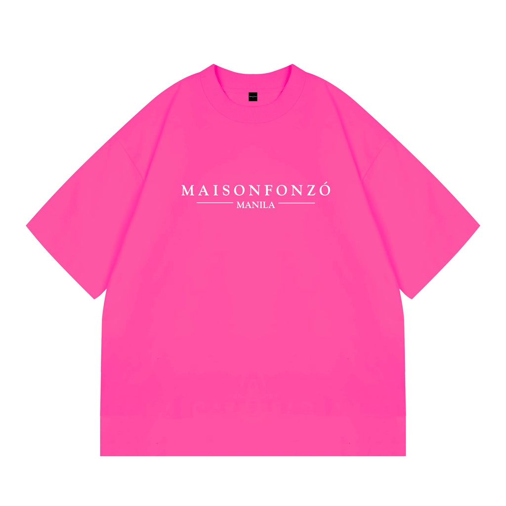 Gallery Tee in Fuchsia Pink