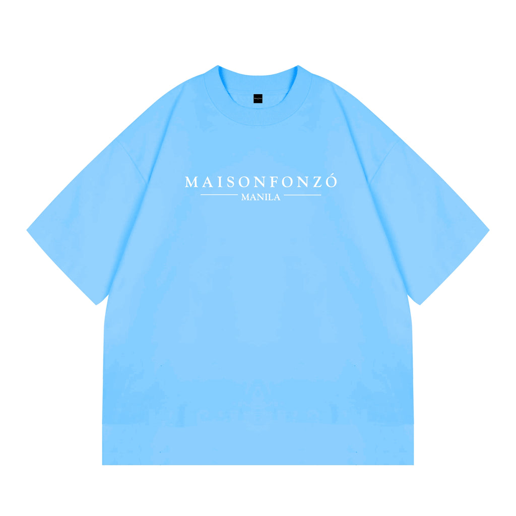 Gallery Tee in Powder Blue